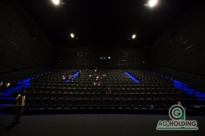 Подсветка ступеней в Лазерный кинотеатр IMAX, г. Москва
