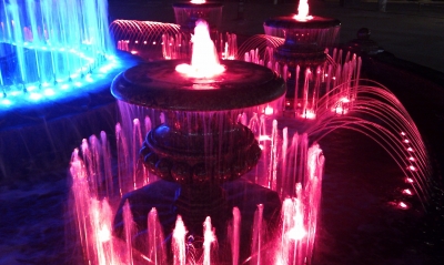 Система управления фонтаном в г. Улан-Удэ, Площадь Советов