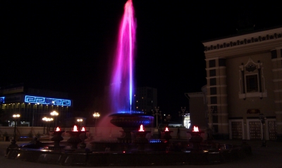 Система управления фонтаном в г. Улан-Удэ, Площадь Советов
